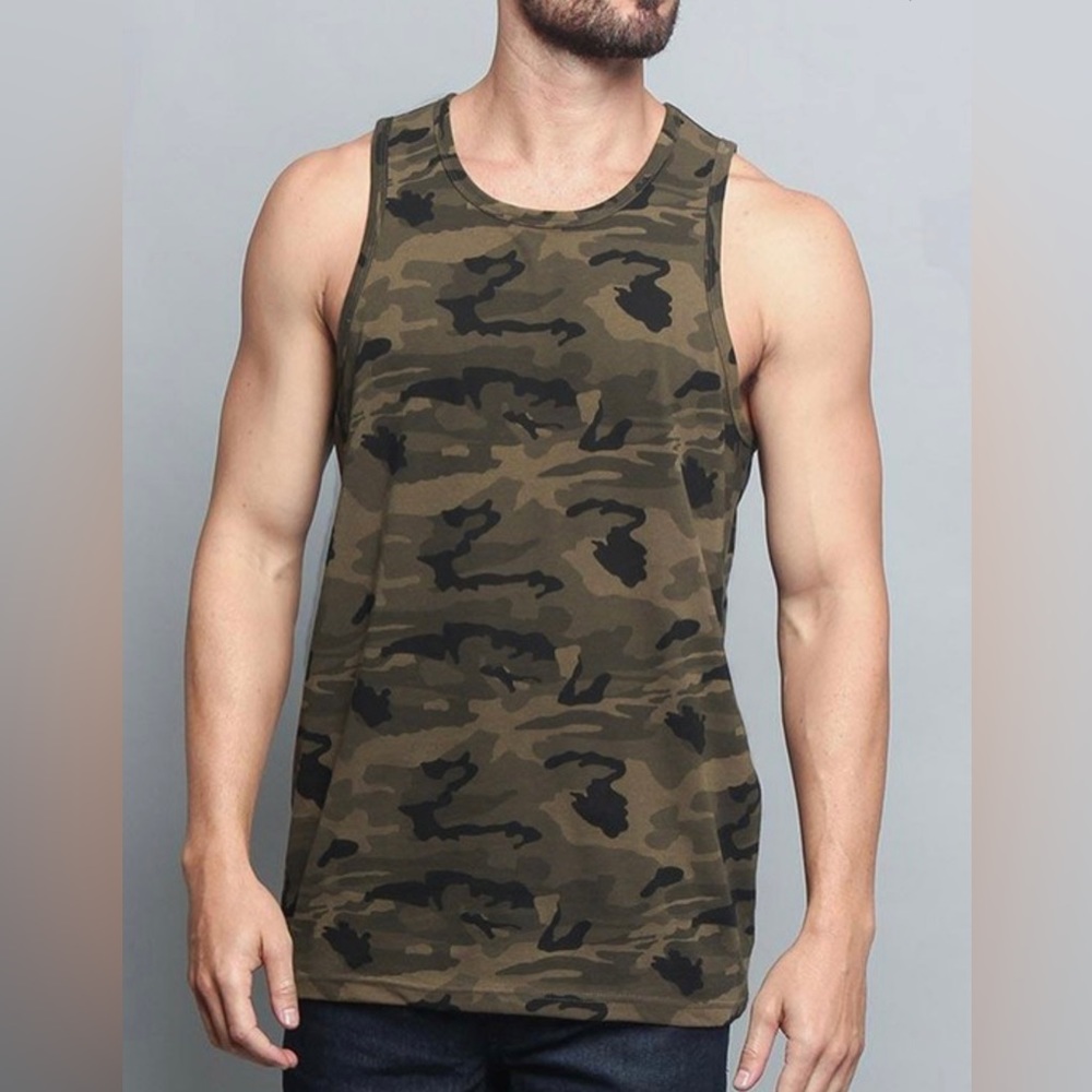Camo Tank Top